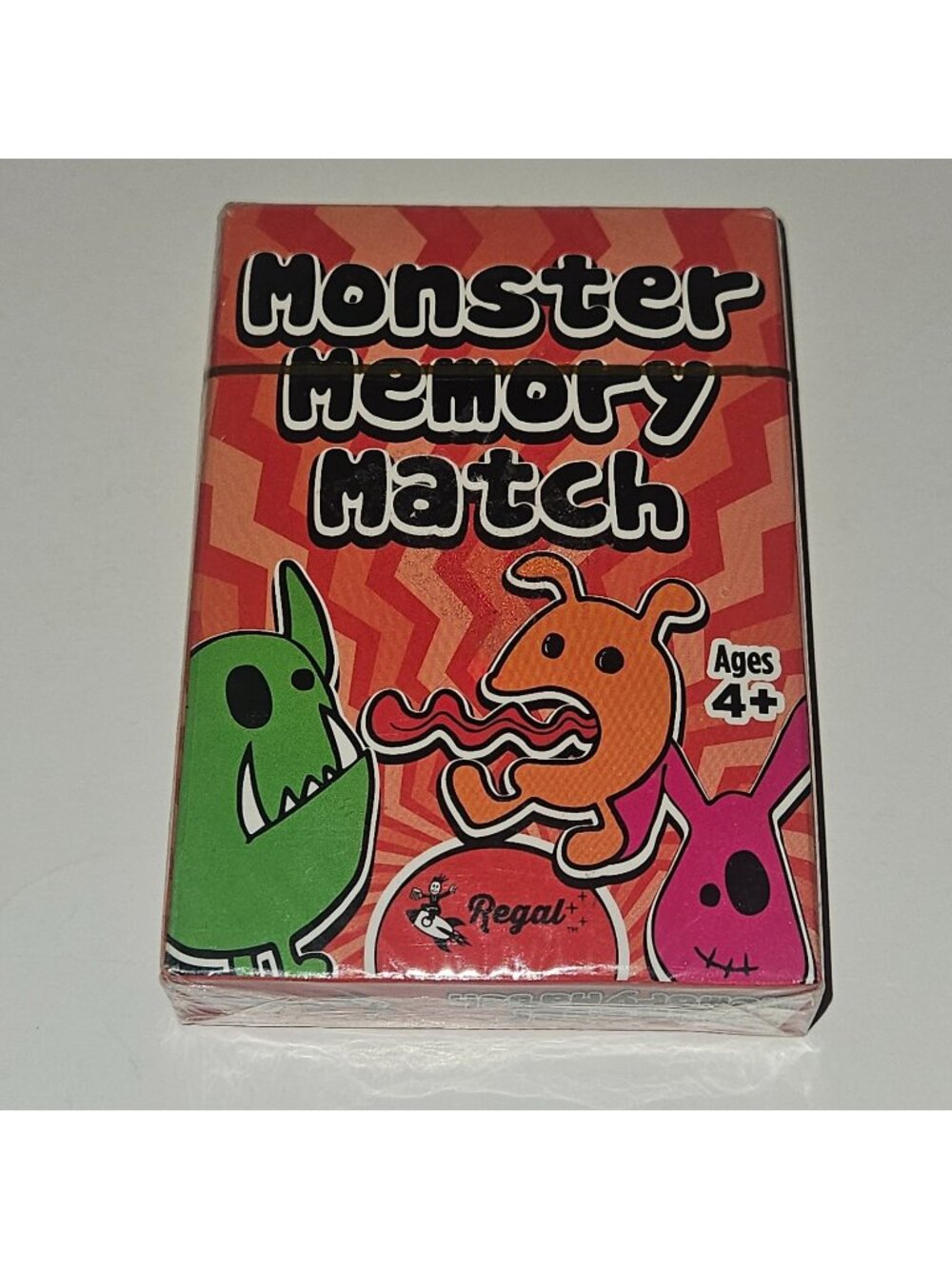 NEW Monster Memory Match Card Game 2022 Regal FACTORY SEALED